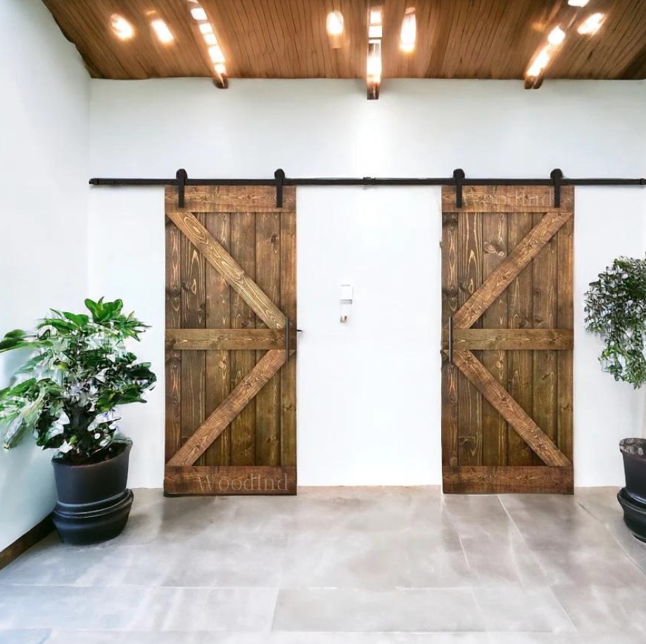 Portes coulissantes en bois - Sur mesure WoodInd