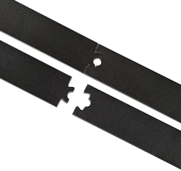 Kit Système de rails pour porte coulissante avec roues WoodInd