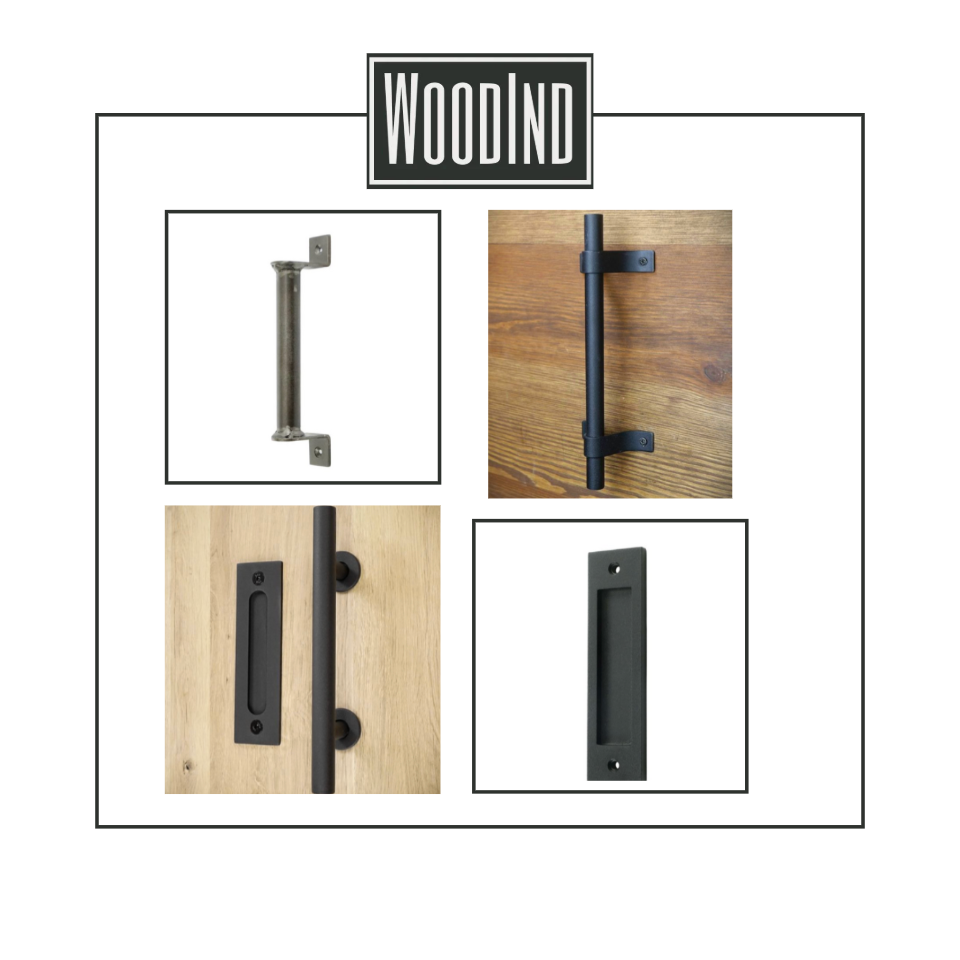 Porte coulissante en bois de chêne - Sur mesure La boutique du meuble