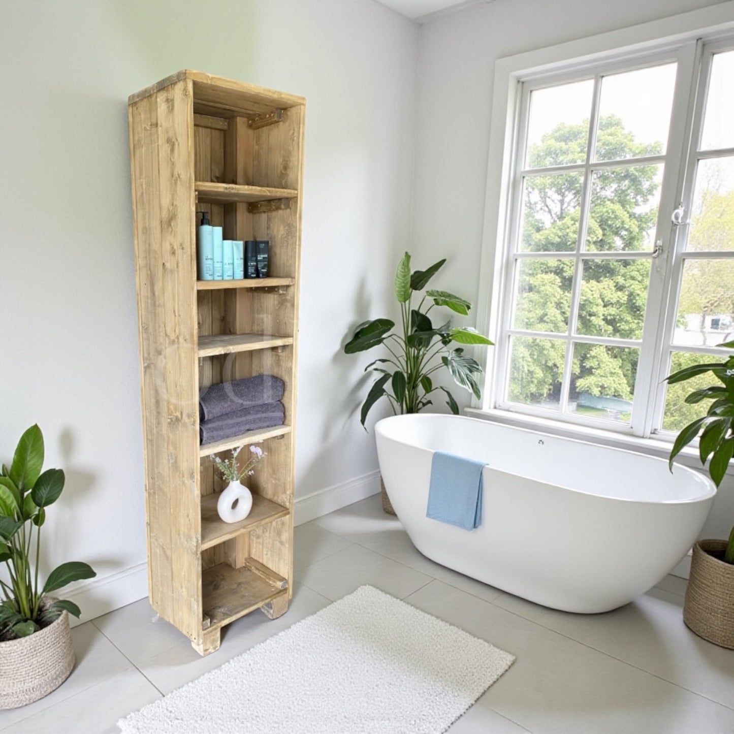 Colonne de salle de bain LYNE - Sur mesure WoodInd