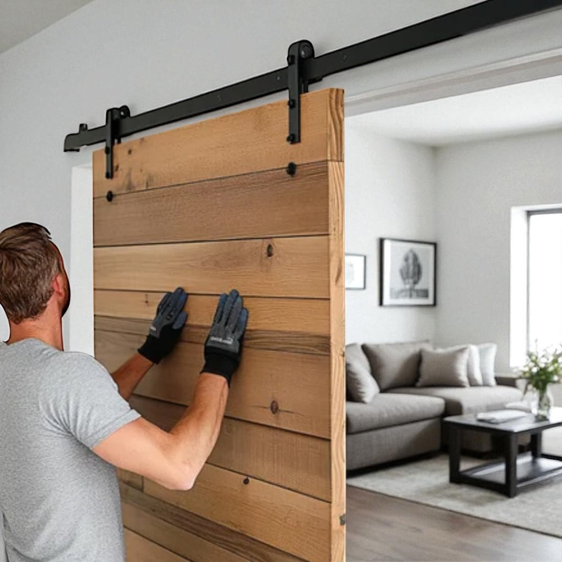 installer porte coulissante