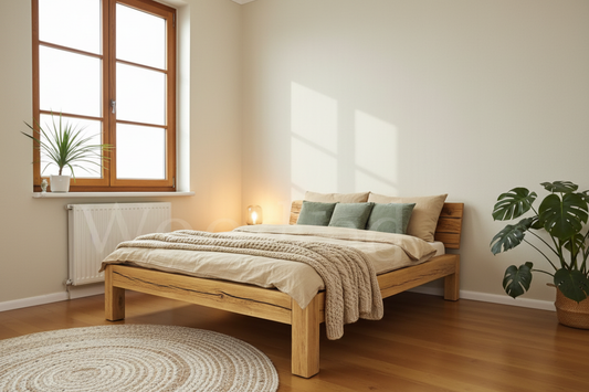Comment créer une chambre cocooning avec du bois brut ?