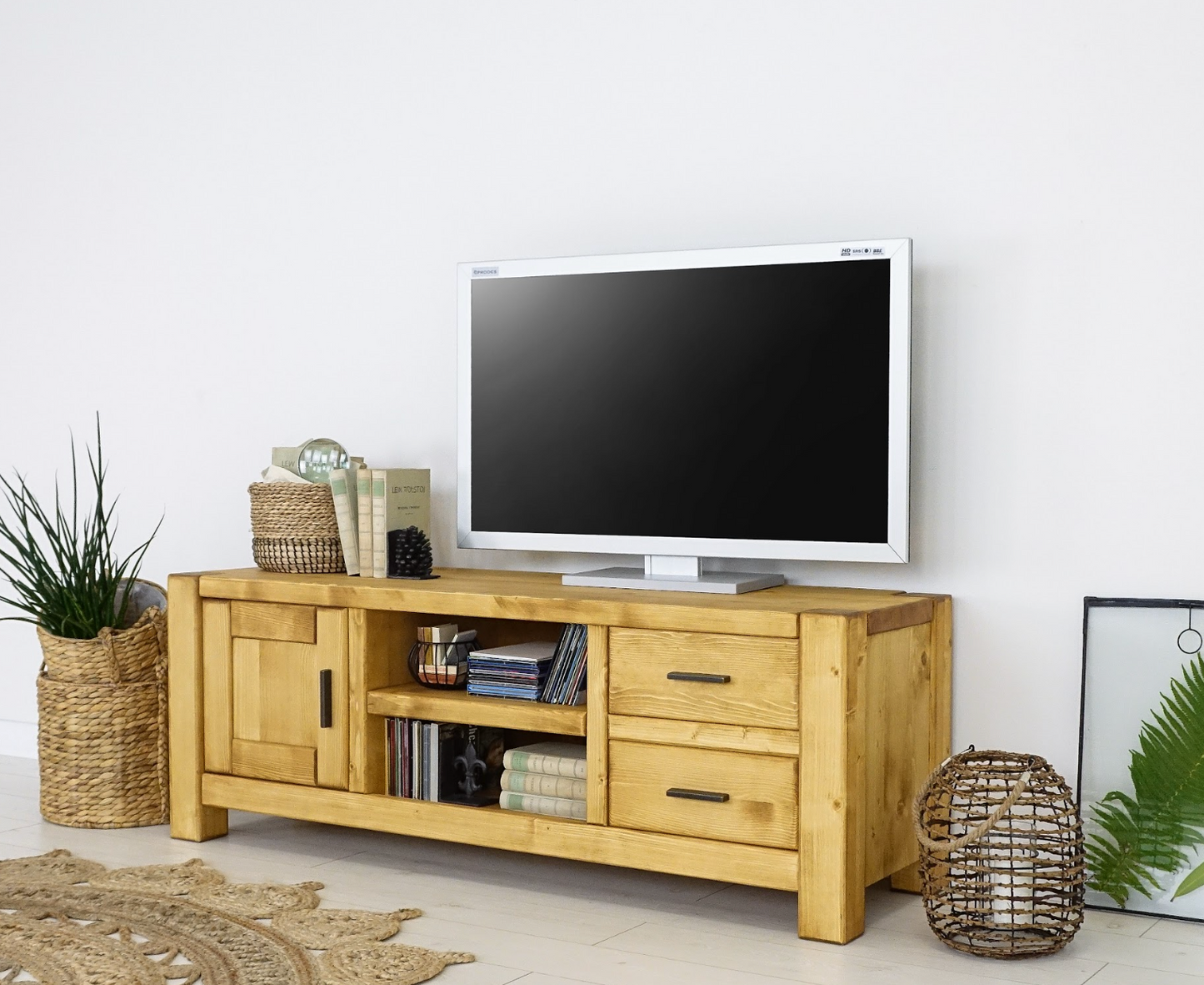 Meuble TV en bois clair - WOOD