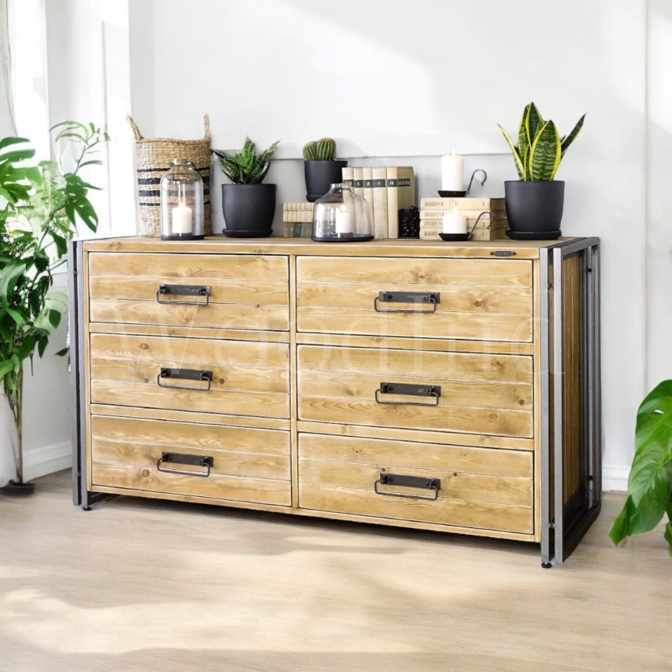 Buffet en bois et fer - HARMONY