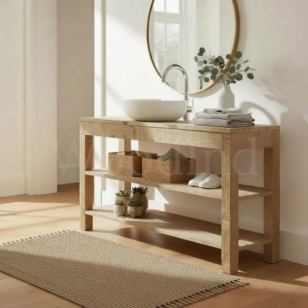 Meuble de salle de bain Lou - Sur Mesure WoodInd