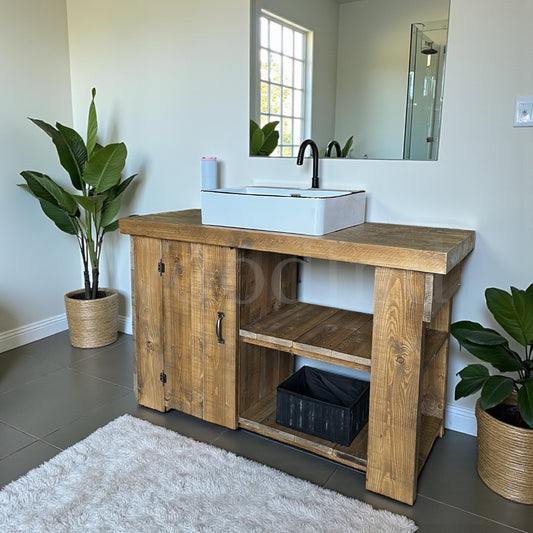 Etabli salle de bain vintage LOUIS - Sur mesure WoodInd