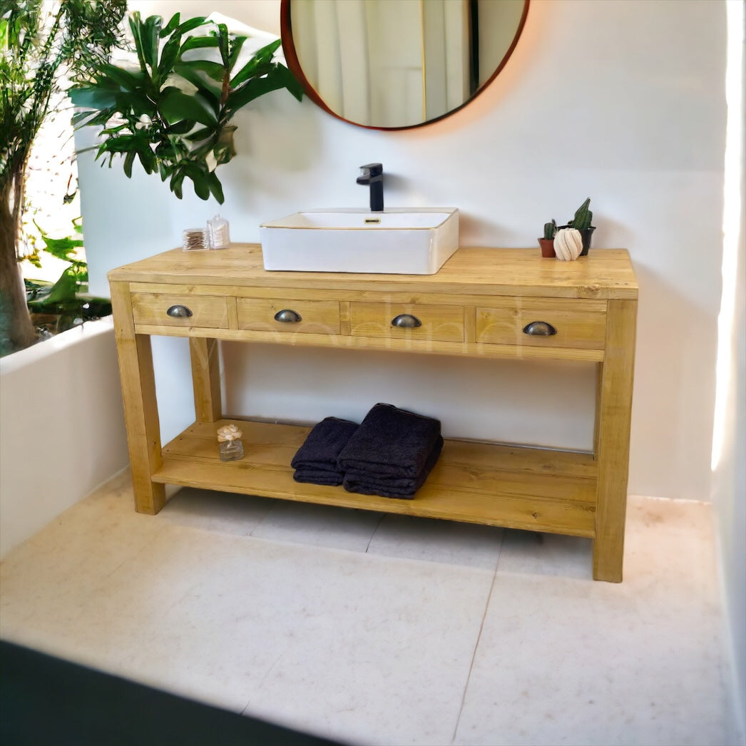 Meuble de salle de bain en bois PETER - Sur mesure WoodInd