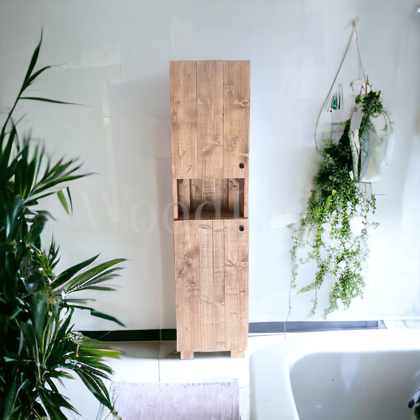 Meuble de salle de bain en bois PETER - Sur mesure WoodInd