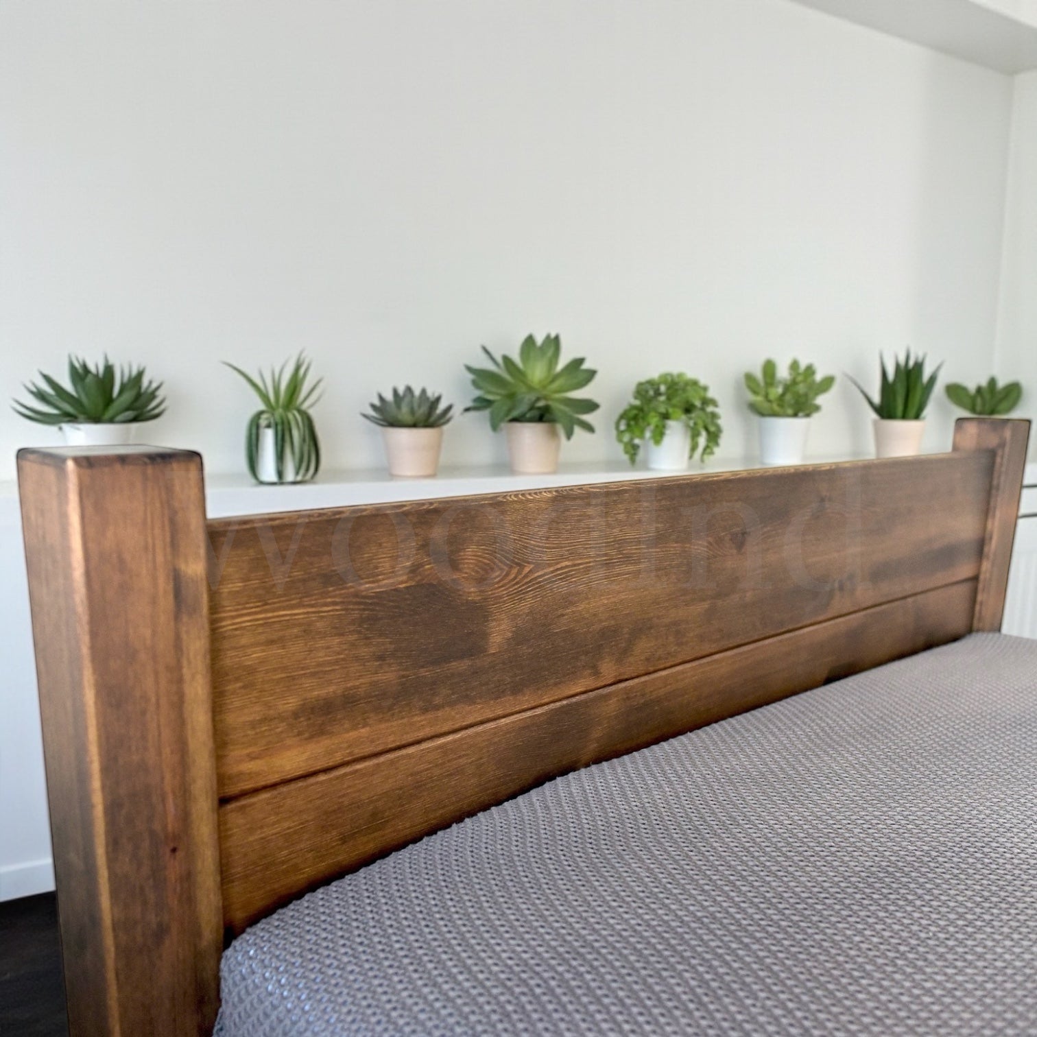 LIt double en bois brut AUTHENTIQ La fabrique du meuble