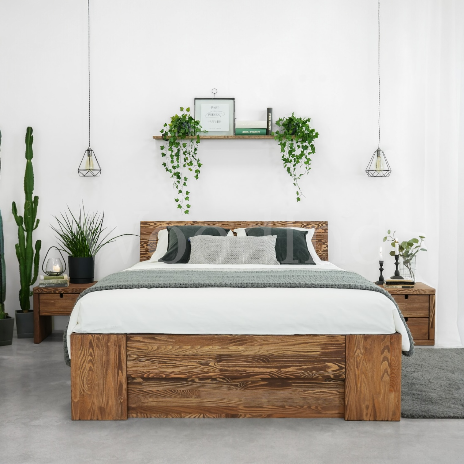 Lit coffre double en bois brut ORIGINAL La fabrique du meuble