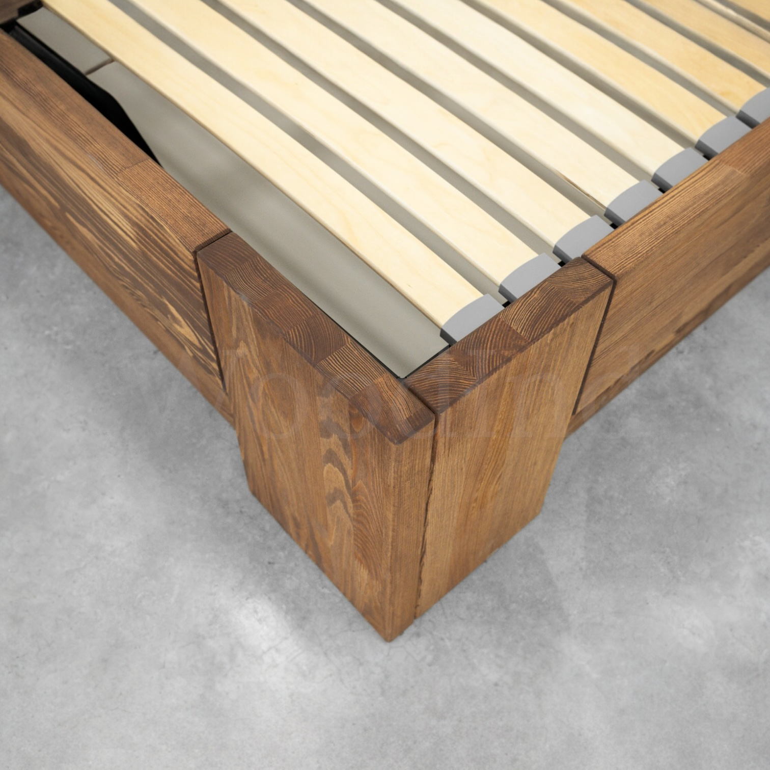 Lit coffre double en bois brut ORIGINAL La fabrique du meuble