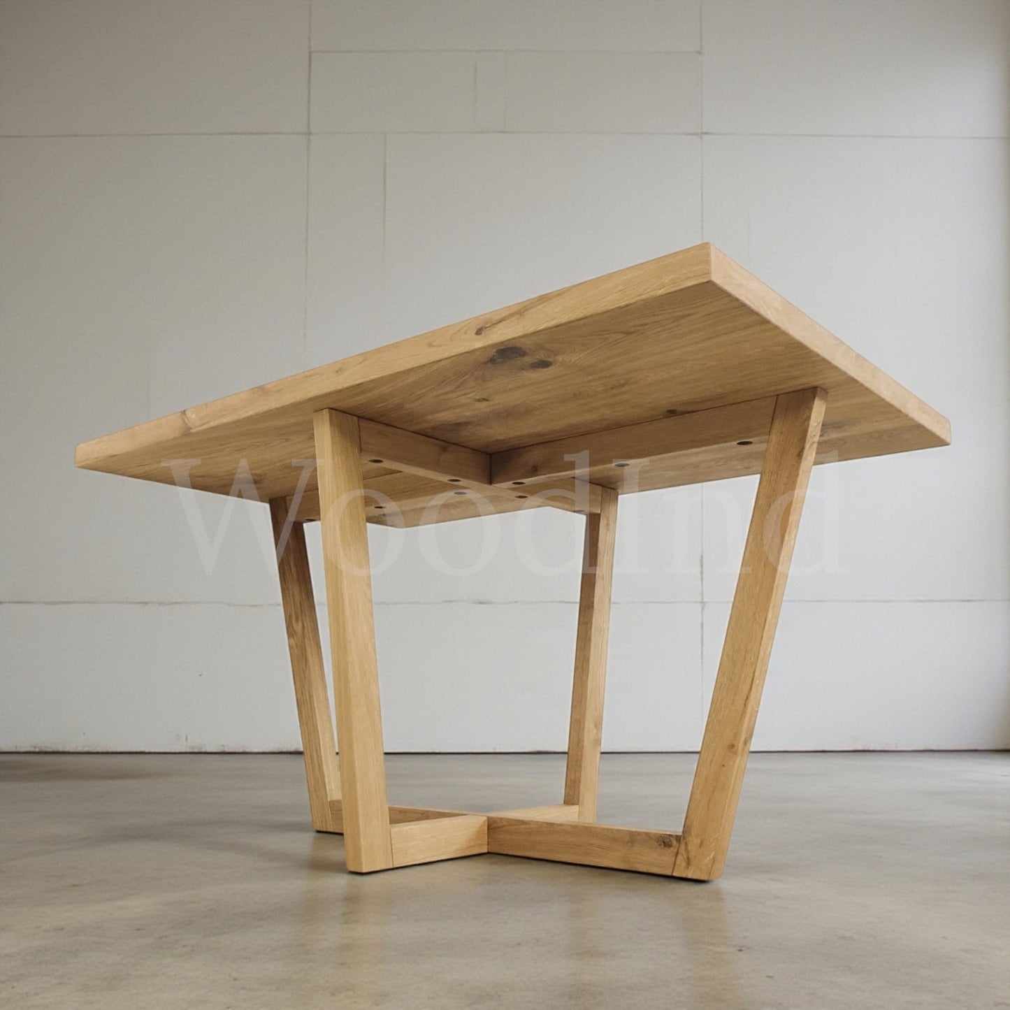 Table à manger en chêne - TINA La fabrique du meuble