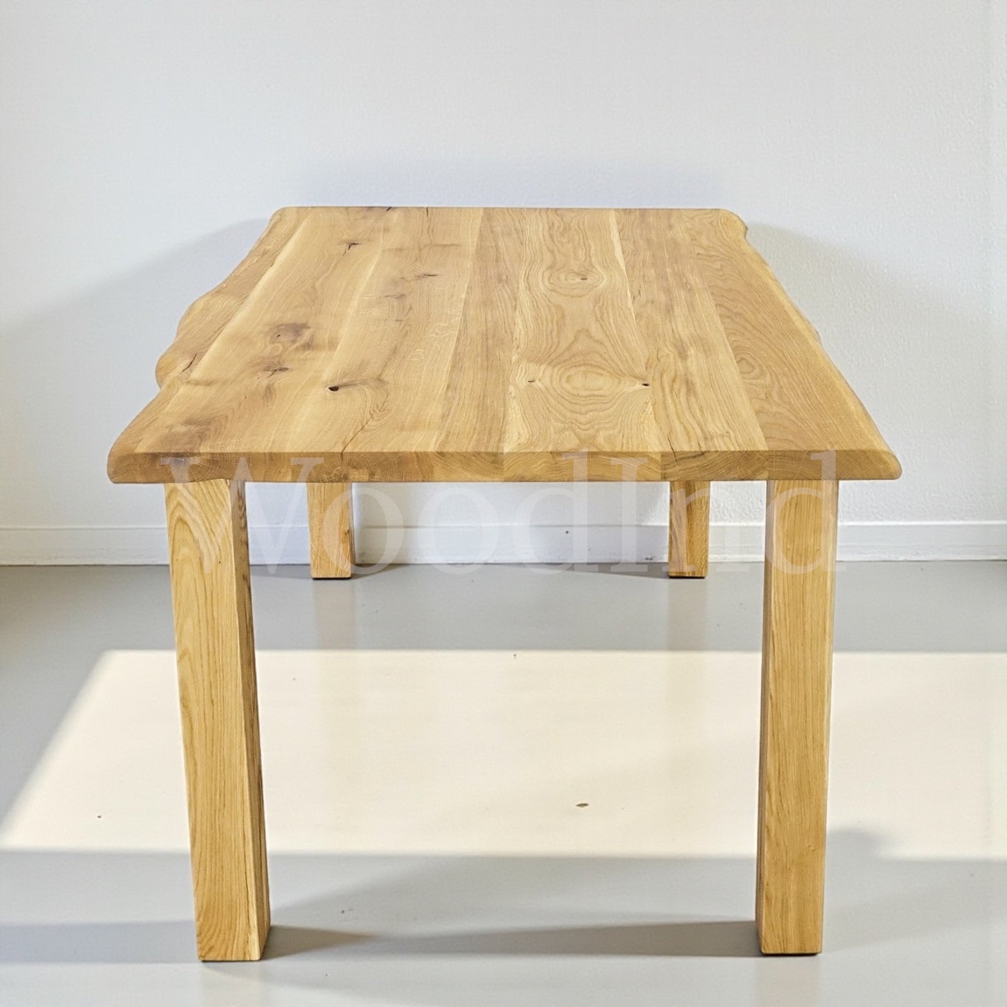 Table à manger en chêne brut - ODE La fabrique du meuble