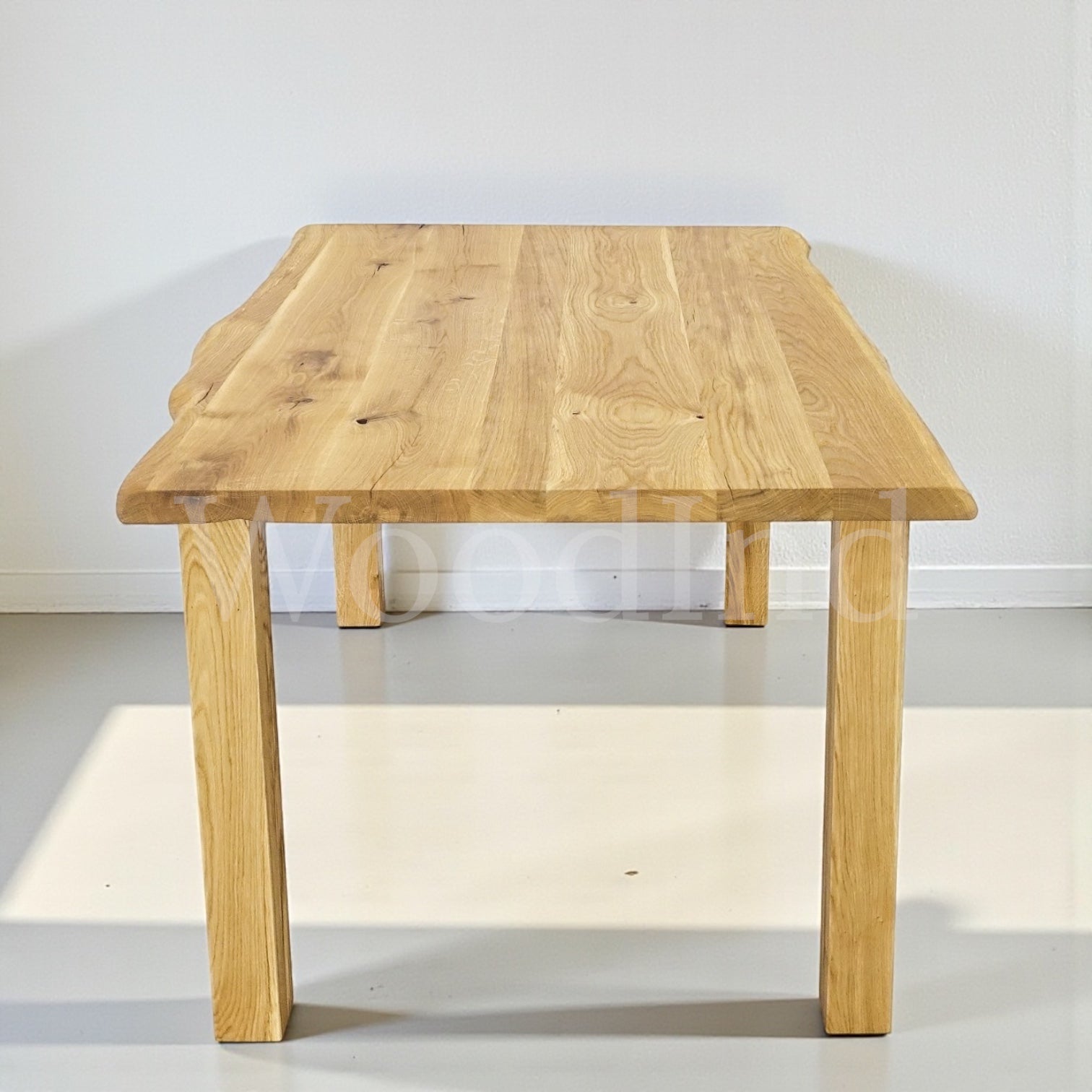 Table à manger en chêne brut - ODE La fabrique du meuble