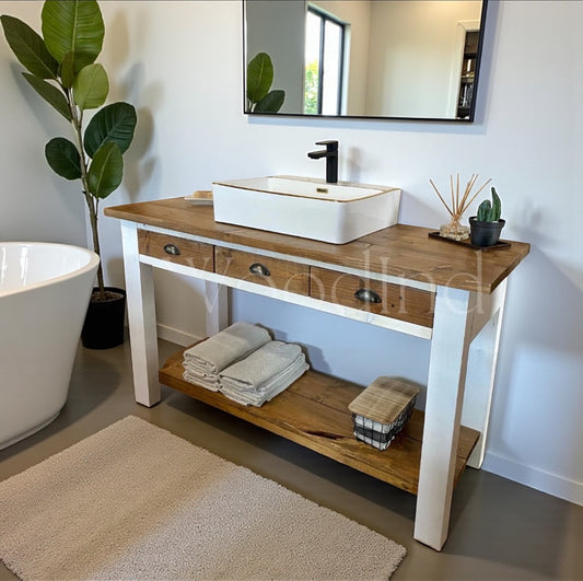 Meuble de salle de bain bois Jules - Sur mesure WoodInd