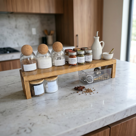 Support de rangement en bois