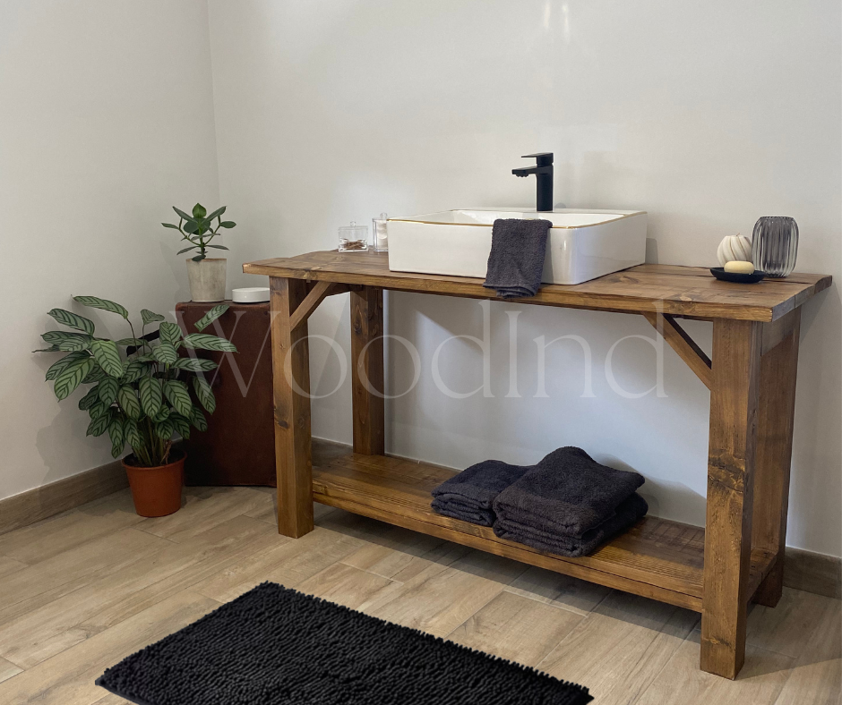 Etabli meuble de salle de bain en bois SOX - WoodInd
