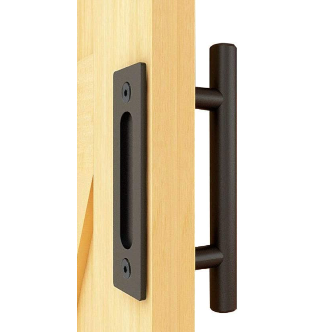 Poignée de porte en fer noir WoodInd