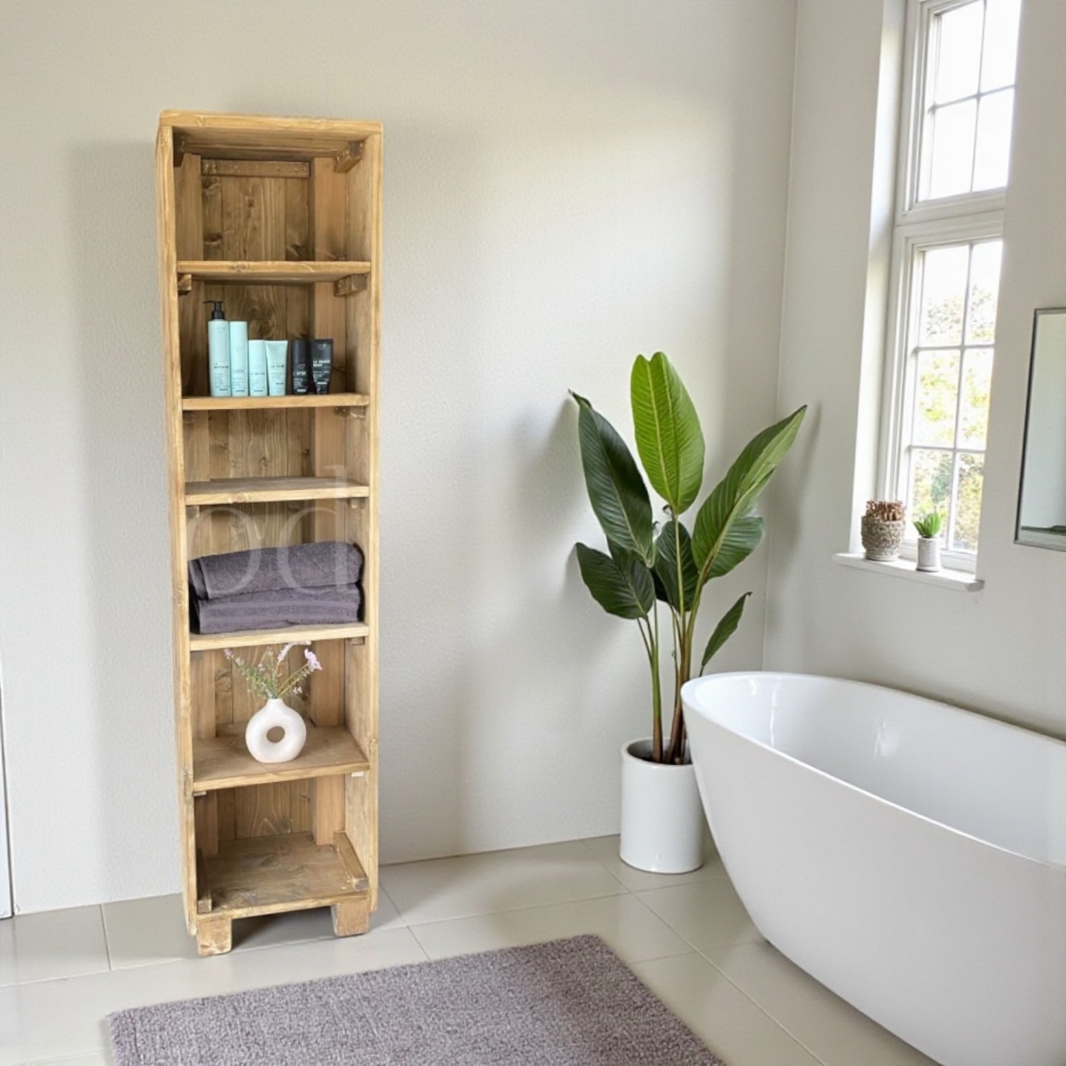 Colonne de salle de bain LYNE - Sur mesure WoodInd