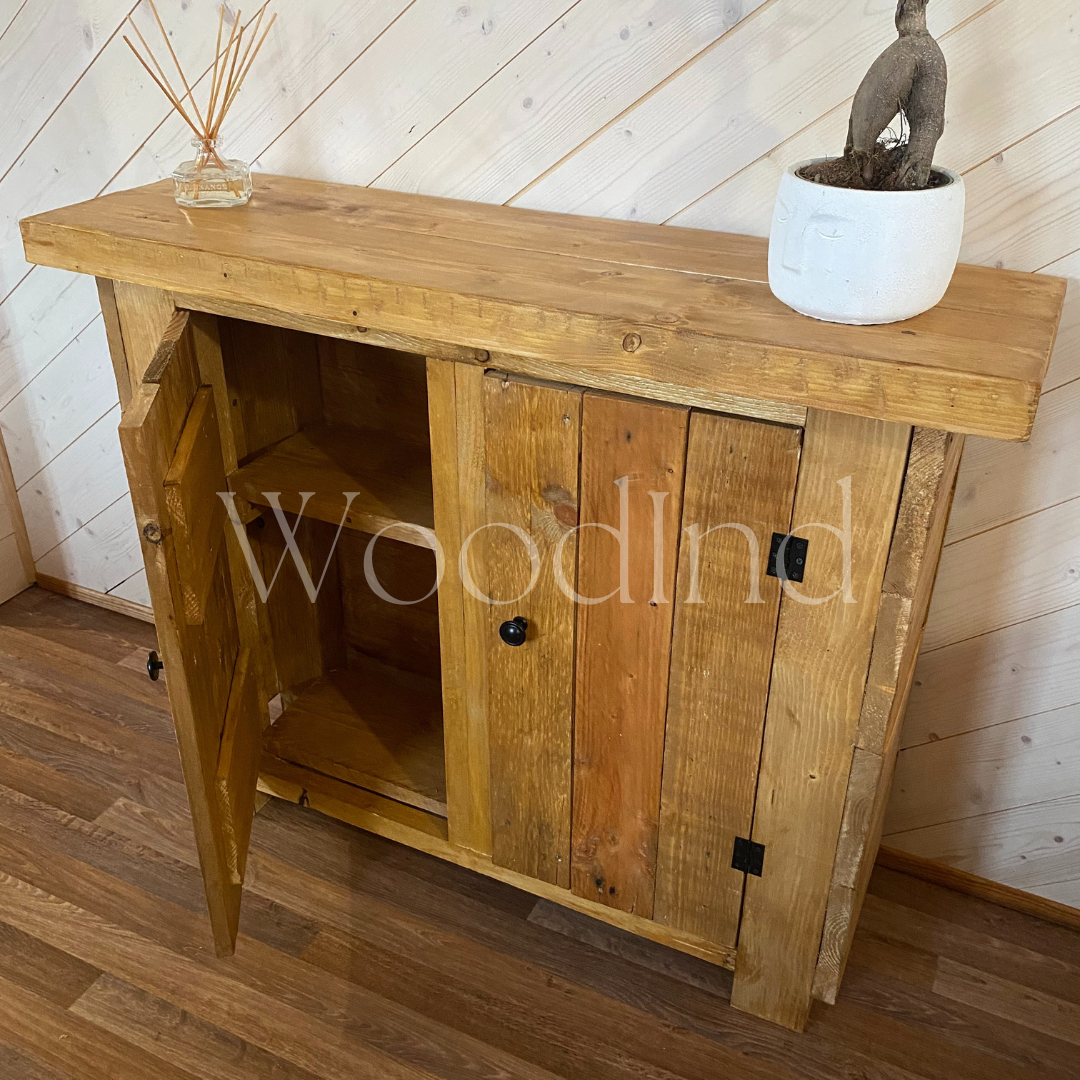 Console à porte en bois vintage ARIA - WoodInd